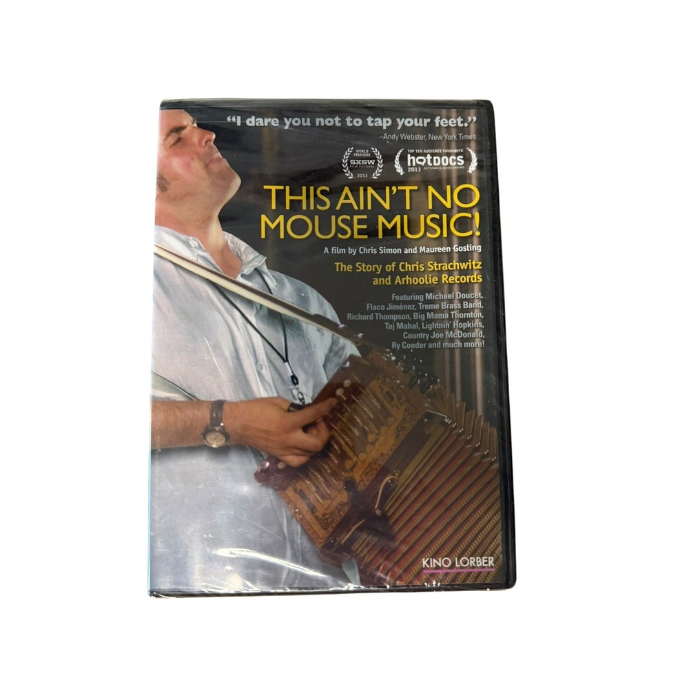 This Ain't No Mouse Music (DVD, 2013) Story of Arhoolie Records Kino Lorber NEW